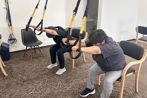 「運動+ケア」のWアプローチ